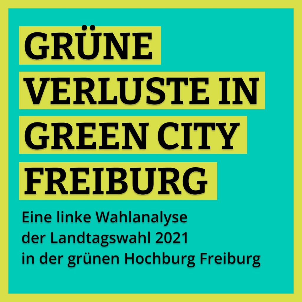 Foto Wahlanalyse Freiburg